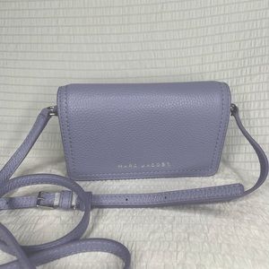 MARC JACOBS languid lavander crossbody mini bag new